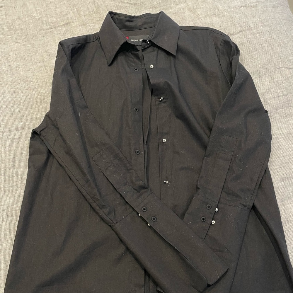 Misha Nonoo husband shirt in linen.
